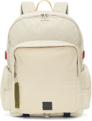 PS by Paul Smith Off-White Canvas Backpack