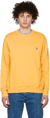 PS by Paul Smith Yellow Organic Cotton Sweatshirt