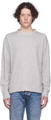R13 Gray Vintage Sweatshirt