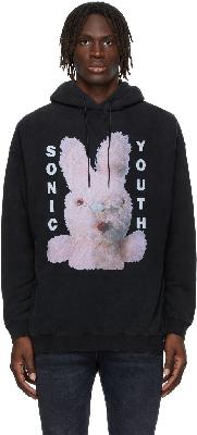 R13 Sonic Youth Bunny Oversized Hoodie