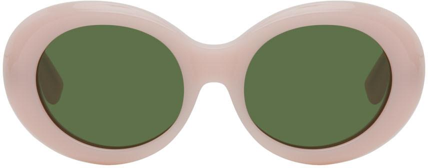 RAEN Pink Figurative Sunglasses