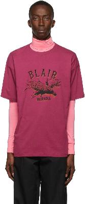 Raf Simons Pink 'Blair Nebraska' Loose T-Shirt