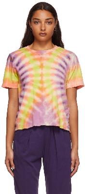 Raquel Allegra Multicolor Cotton T-Shirt