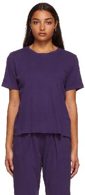 Raquel Allegra Purple Rib Baby Boy T-Shirt
