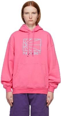 Rassvet Pink Logo Hoodie