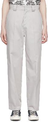 Rassvet Gray Polyester Trousers