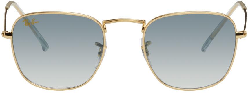 Ray-Ban Gold Frank Legend Sunglasses