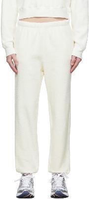 Re/Done White 80s Lounge Pants