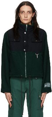 Reese Cooper Green Polyester Jacket