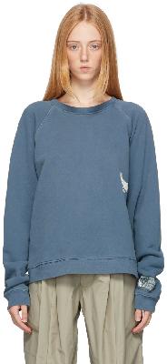 Reese Cooper Blue Flying Ducks Sweater