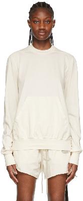 Rick Owens Drkshdw Off-White Organic Cotton Sweatshirt