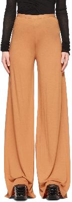 Rick Owens Lilies Orange Farrah Lounge Pants