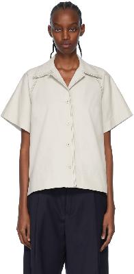 Rosetta Getty Beige Cotton Shirt