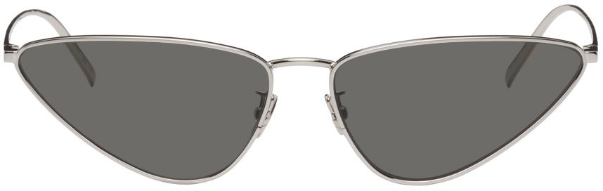 Saint Laurent Silver SL 487 Sunglasses