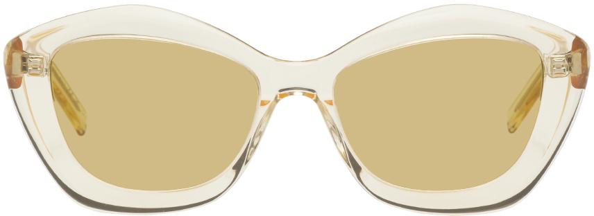 Saint Laurent Beige SL 68 Sunglasses