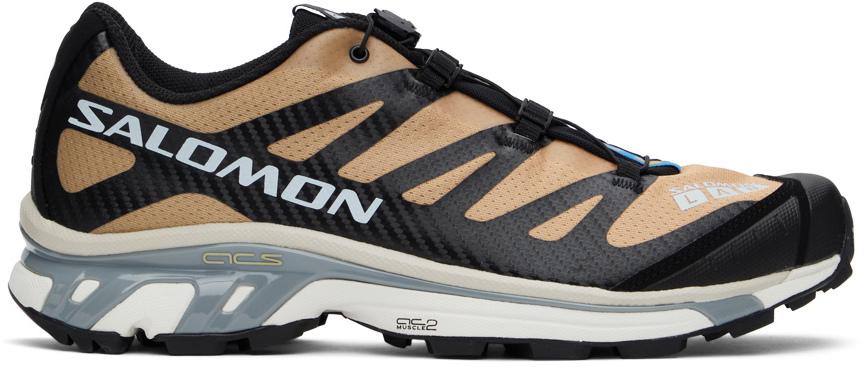 Salomon Black & Beige XT-4 Sneakers