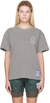Satisfy SSENSE Exclusive Gray DermaPeace T-Shirt