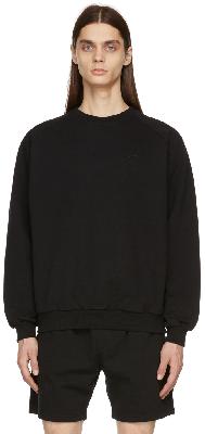 Second/Layer Black Vintage Raglan Pullover