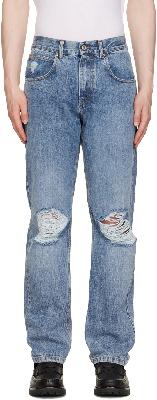 Second/Layer Blue Flaco Jeans