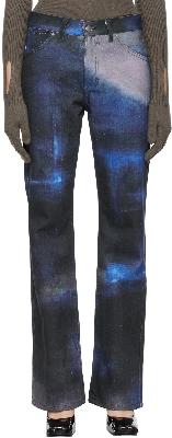 Serapis Multicolor Deep Space Print Jeans