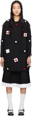 Shushu/Tong Black Flower Coat
