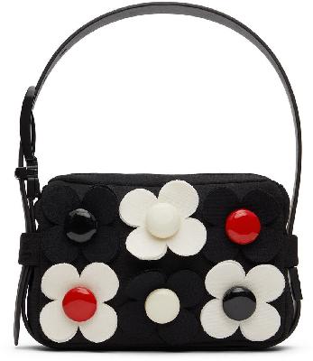 Shushu/Tong Black Flower Bag