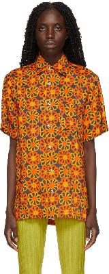 Simon Miller Orange Zabu Shirt