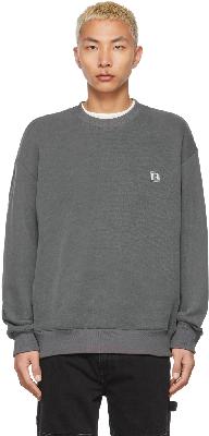 Solid Homme Grey Logo Sweatshirt