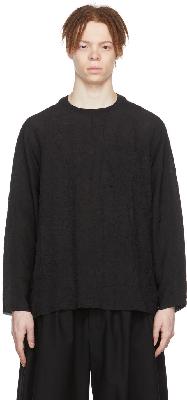 Song for the Mute Black Viscose Sweatshirt