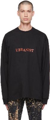 Song for the Mute Black 'Urbanist' Sweatshirt