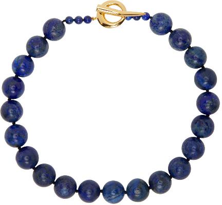 Sophie Buhai Blue Lapis Medium Collar Necklace
