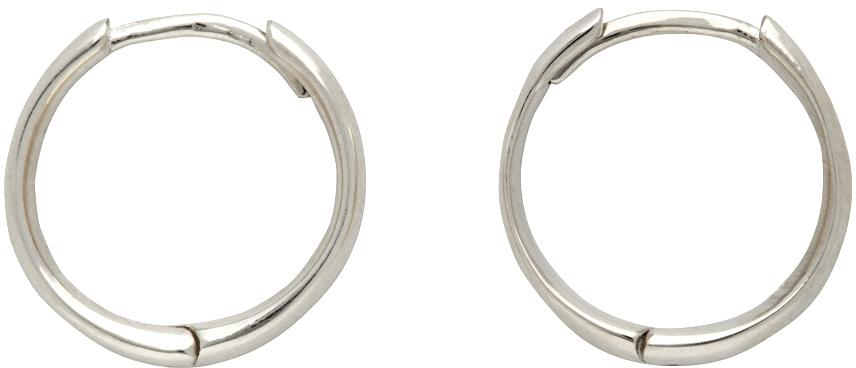 Sophie Buhai Silver Small Intrinsic Hoops