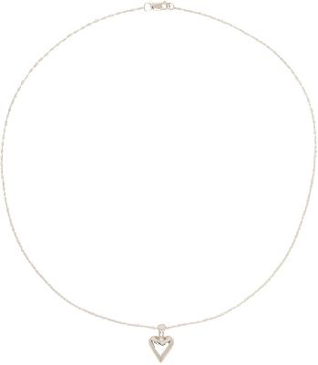 Sophie Buhai Silver Tiny Heart Necklace