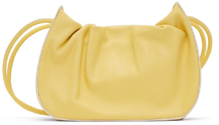 Staud Yellow Kiki Shoulder Bag