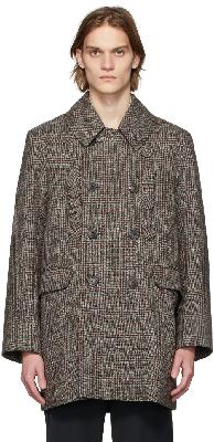 Stefan Cooke Grey Wool Pea Coat