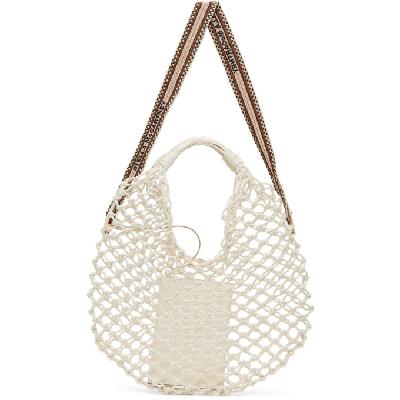 Stella McCartney Off-White Knotted Tote
