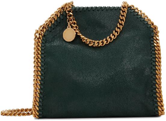 Stella McCartney Green Tiny Falabella Shoulder Bag