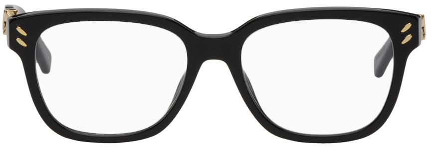 Stella McCartney Black Curb Chain Glasses