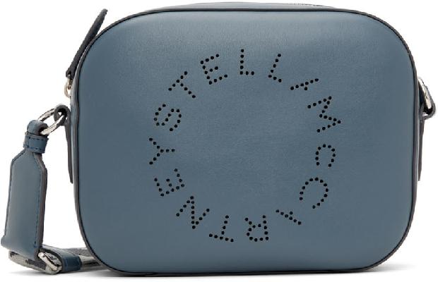 Stella McCartney Blue Mini Logo Bag