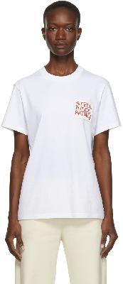 Stella McCartney White Ed Curtis Edition Logo T-Shirt