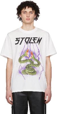 Stolen Girlfriends Club SSENSE Exclusive White Snakes T-Shirt