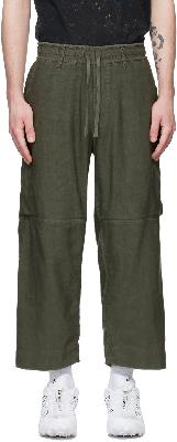Stone Island Shadow Project Green Workwear Chapter 1 Trousers