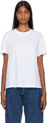 Studio Nicholson White Marine T-Shirt