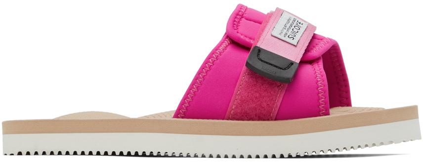 Suicoke Pink Padri Sandals