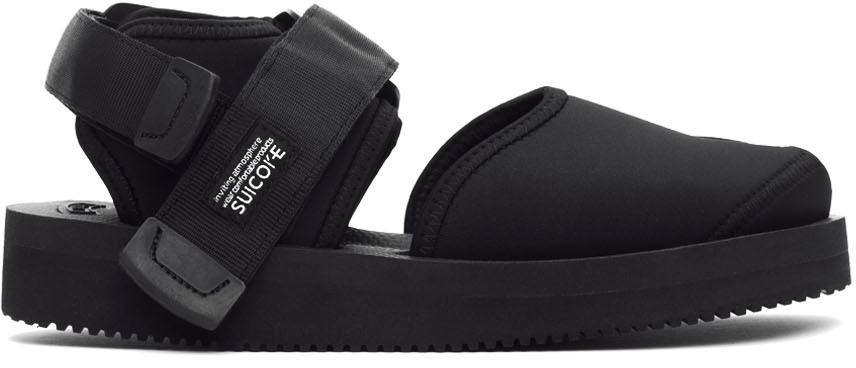 Suicoke Black BITA-V Sandals