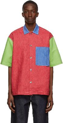 Sunnei Red Denim Shirt