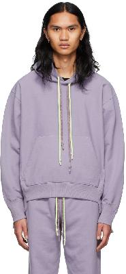 Tanaka Purple Cotton Hoodie