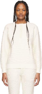 The Row White Grelada Sweater