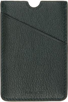 The Row Green Classic Card Holder