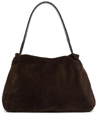 The Row Brown Bourse Shoulder Bag